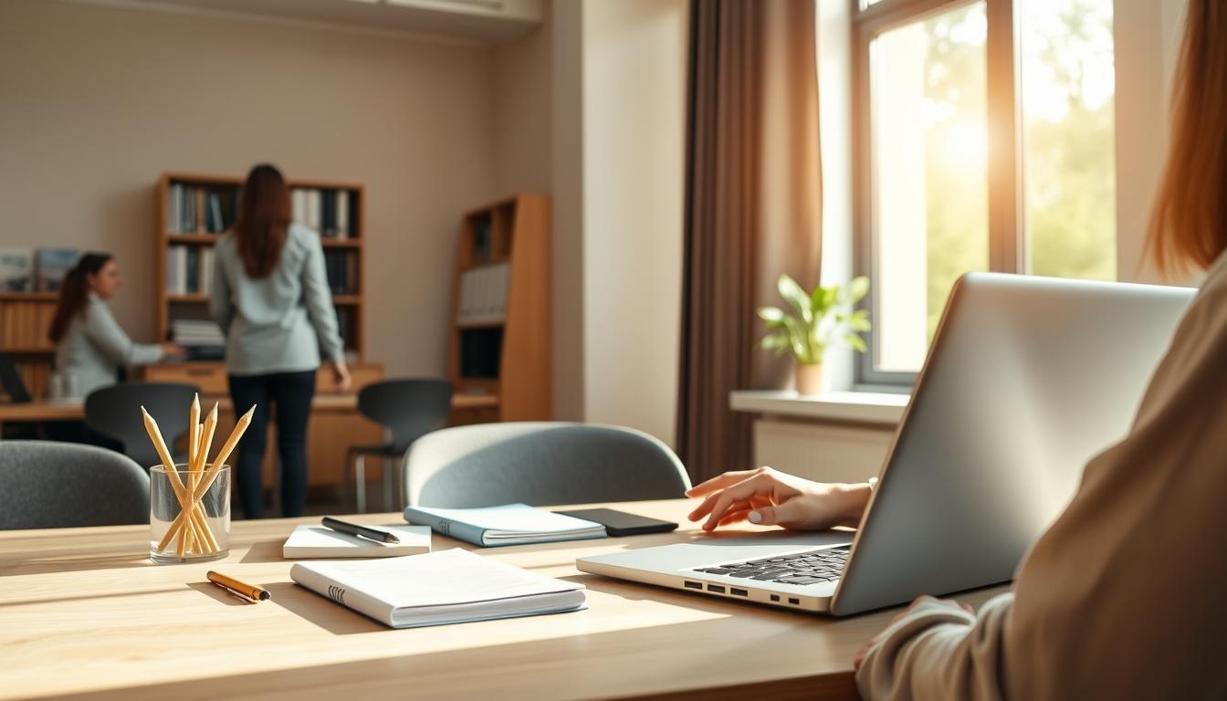University campus and scholarly atmosphere in Zurich